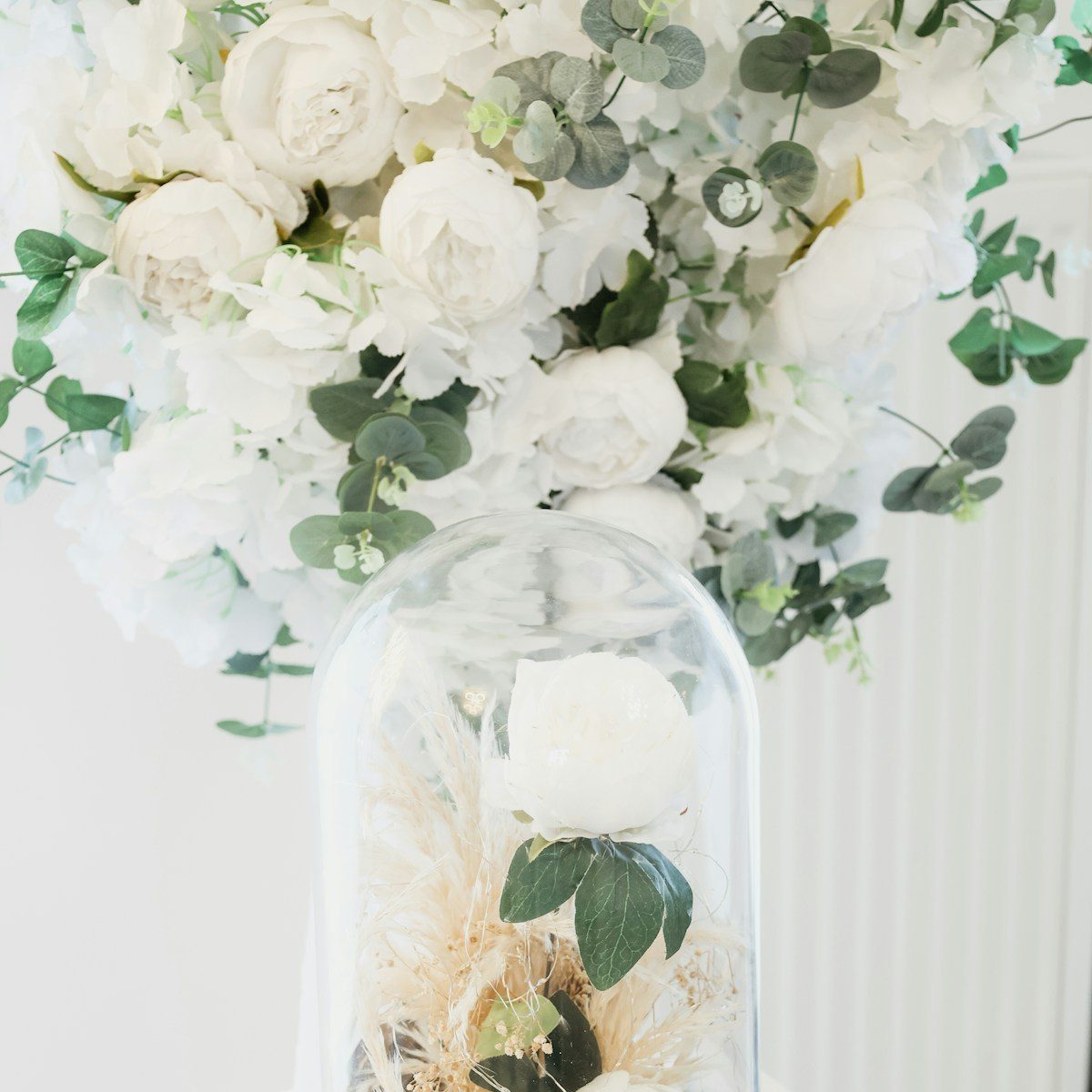 Rose in Glass Dome