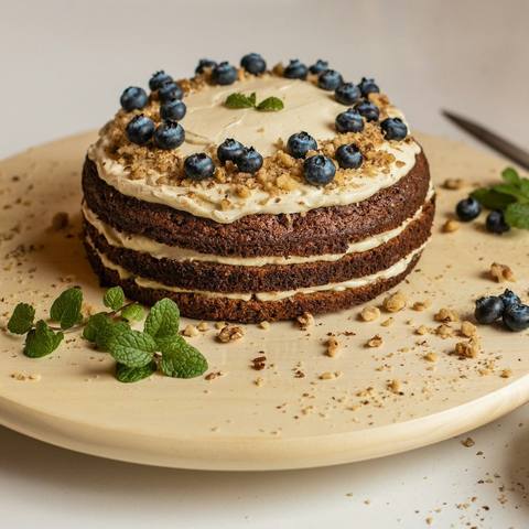 Carrot Walnut Cake