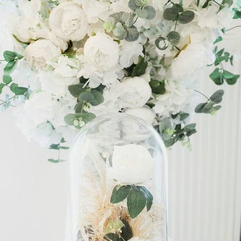 Rose in Glass Dome
