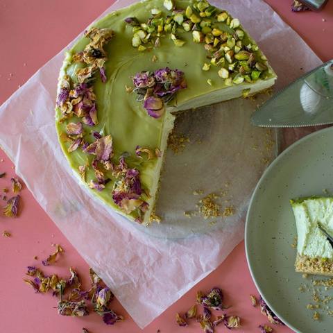 Rasmalai Pistachio Cake