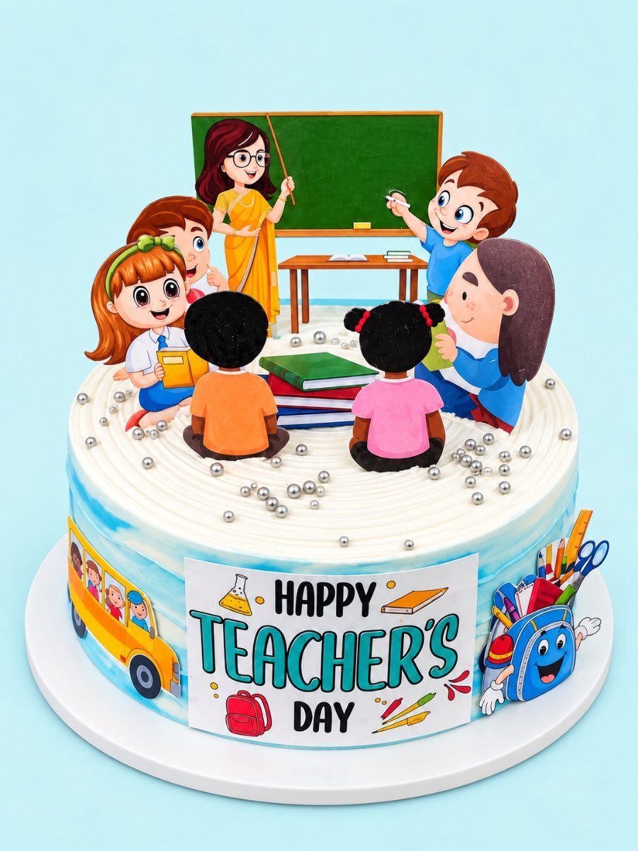 Teacher's Day cakes