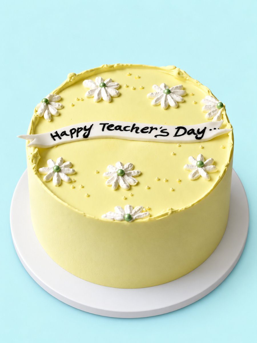 Teacher's Day cakes